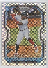 2021 Panini Prizm Tier II Power Plaid Prizm 23/75 Monte Harrison #118 0ms2