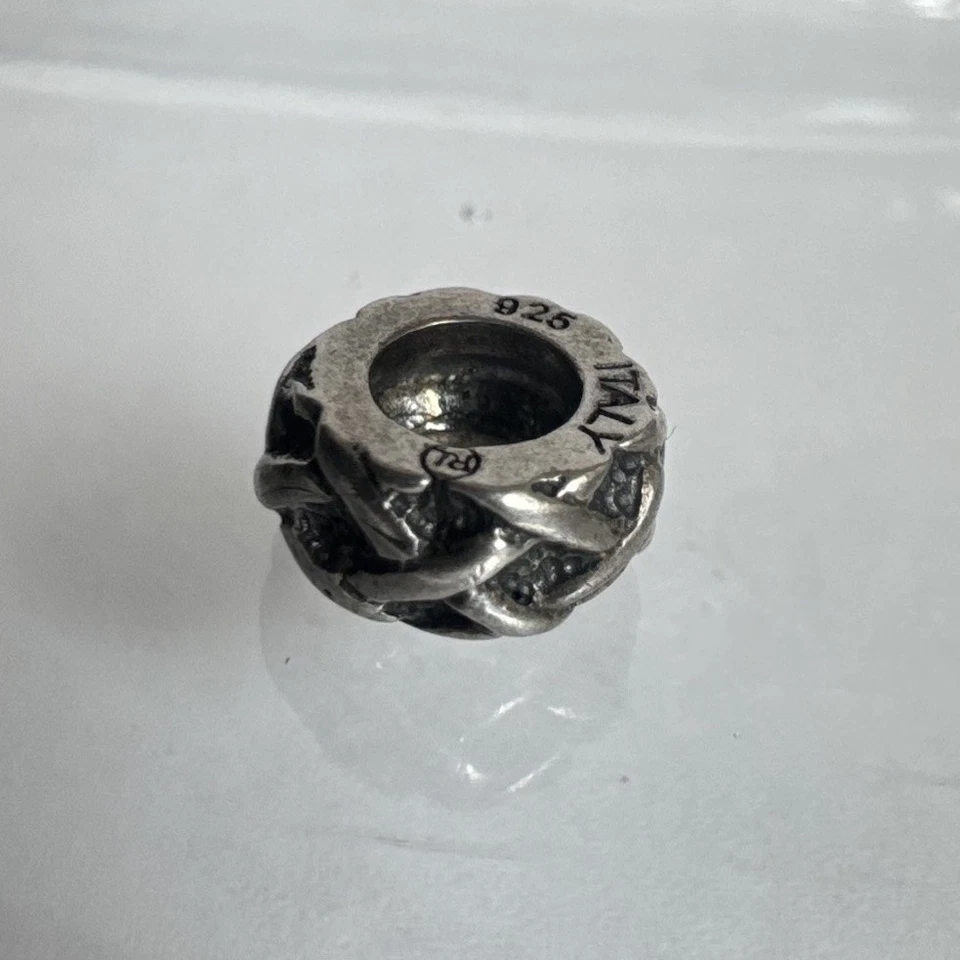 Kay Jewelers Charmed Memories Basket Weave Charm Stopper Sterling Silver - Image 3 of 4