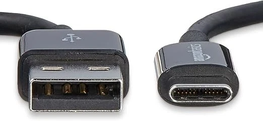 Amazon Basics 5-Pack USB-C to USB-A 2.0 Fast Charger Cable, 480Mbps Speed, - Image 2 of 4