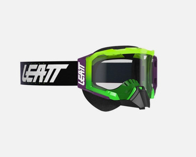 Leatt Velocity 5.5 V24 SNX UV Clear 83% Goggles (Green) 8024110280