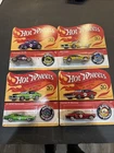 Hot Wheels 50th Anniversary Redline Complete set of 4 with Button** Unpunched