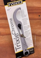 New Chromed Pedro's Trixie 8-Function Multi Tool Fixed Gear Fixie Single Sp Bike