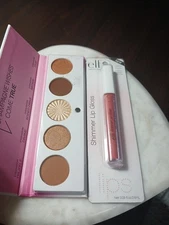 OFRA COSMETICS Signature Luxe Palette Full Size READ + Elf Lipgloss Inspire