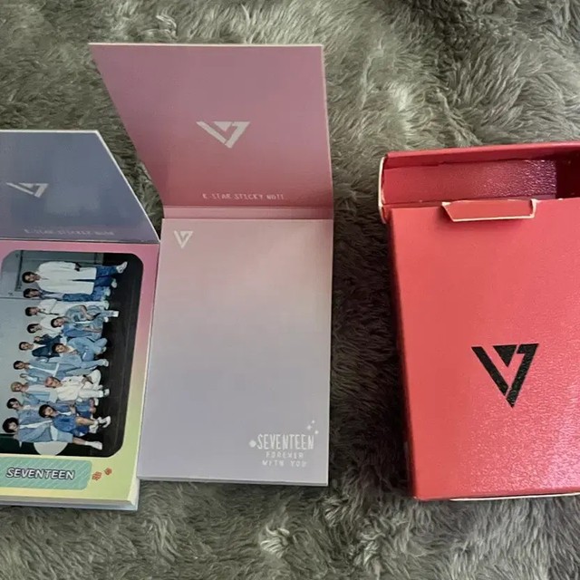 Seventeen Official Goods, Small Hand Mirror & Memo Pad, Brand New