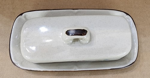 International Stoneware Heartland Butter Dish - Picture 2 of 5