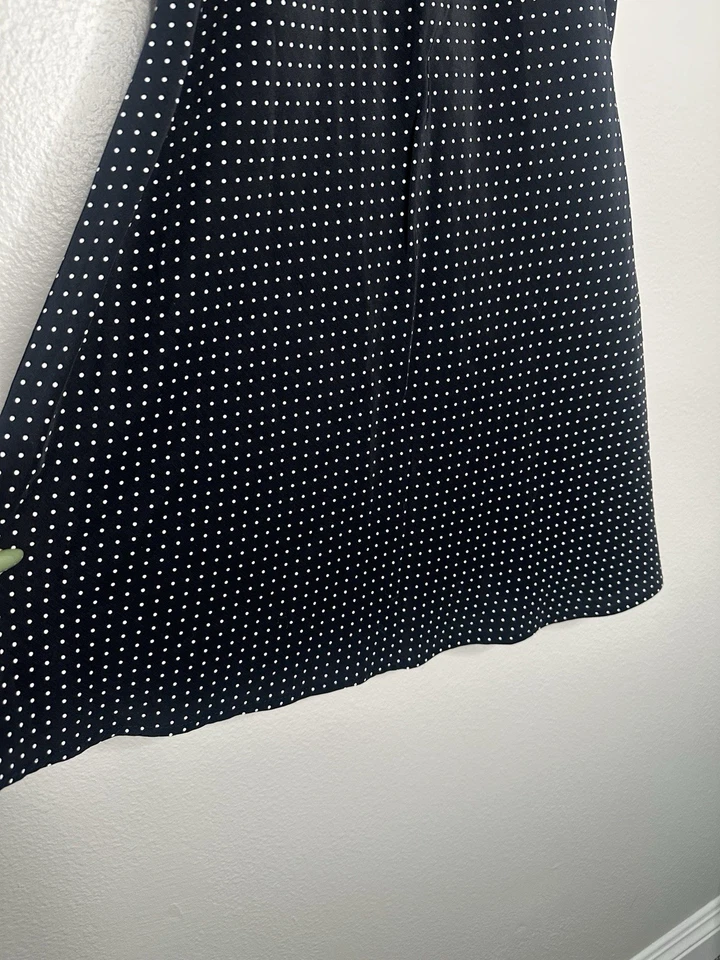 Vestido Babydoll Vintage My Michelle Negro Lunares MOD 1960s M Foto 4 de 4