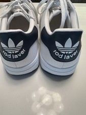 Size 11.5 - adidas Rod Laver White Navy