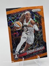2025 Panini Prizm WNBA - Jordin Canada #120 Orange Ice Prizm