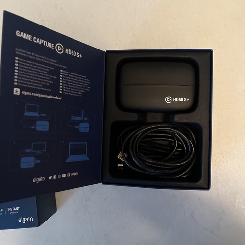 El Gato Elgato HD60 S+ Plus HD60S+ USB HDMI Video Game Capture Device 20GAR9901 - Afbeelding 8 van 8