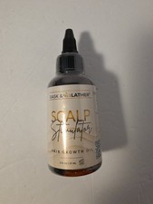 Bask Lather Scalp Stimulator Hair Growth Oil Mint Rosemary 2 oz NEW