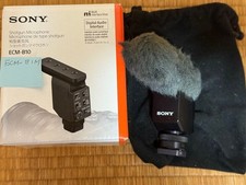 SONY ECM-B1M Shotgun Microphone Camera Mount Digital Audio Interface Monaural