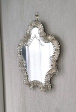 Ancien miroir vénitien Murano 