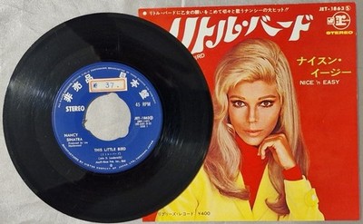 Nancy Sinatra - This Little Bird Japan 7-inch Vinyl Promo 1968