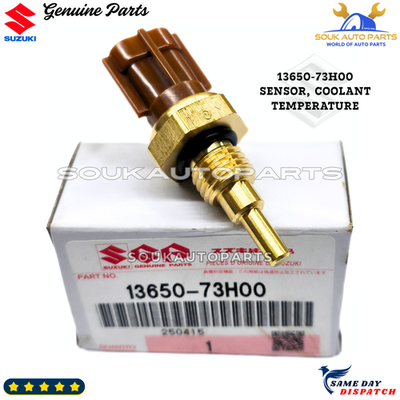 13650-73H00 Genuine Suzuki SENSOR, COOLANT TEMP 1365073H00 OEM