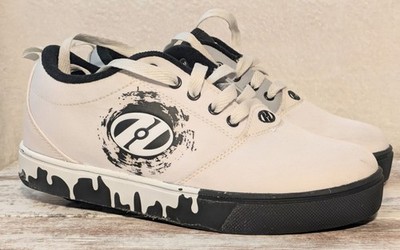 Heelys Wheeled Shoes Pro 20 Drips/HE101386H + 2 Heel Plugs & Remover Men's 7