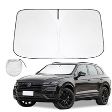 Front Rear Window Film Windshield Visor Cover UV Protect For Volkswagen Toureg
