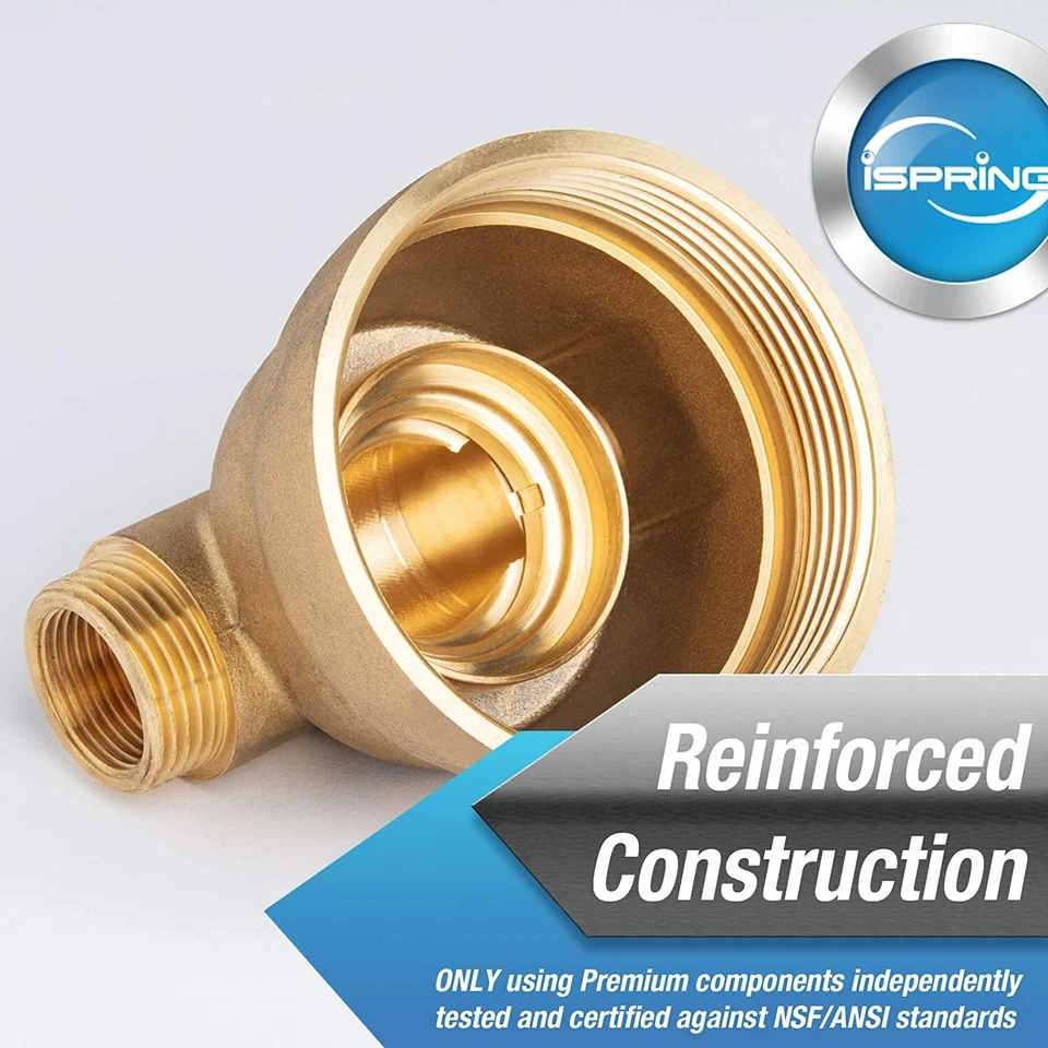 Water Pre-Filter System Whole House Spin Down Sediment Water Filter, Auto Flush - Image 4 of 4