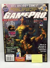 Game Pro Video Game Magazine #99 December 1996 Mortal Kombat Trilogy Guide EUC