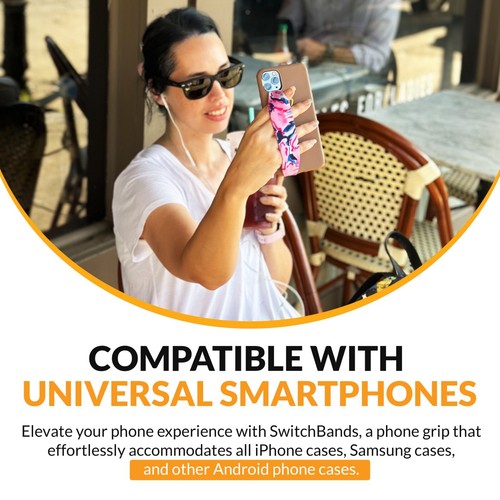 Universal Phone Grip Straps for Secure Handling | Reversible - 第 72/81 張圖片