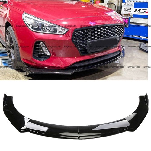 RhinoLip Flexible Rubber Chin Spoiler – 8FT, USA Made, No-Tape Install For Hyundai Veloster & More