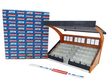 Carrera Servo 140 Tribüne 77601 Vintage Zubehör Set Bahn Rennbahn Orange & OVP