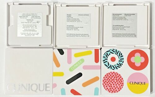 Clinique All About Shadow DUO Colour Surge Eye Quad Palette Blush in polvere SCEGLI U - Foto 3 di 16