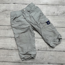 Gymboree lined bottoms gray 12-18 mo