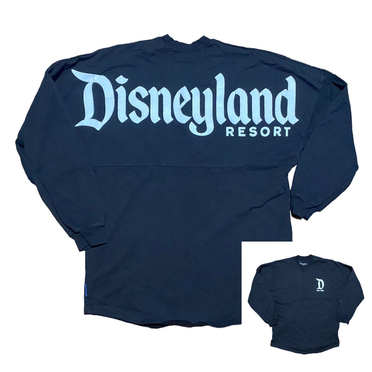 Disneyland Resort Spirit Jersey Long Sleeve Shirt Size Small Disneyland Resort Spirit Jersey Long Sleeve Shirt Size Small