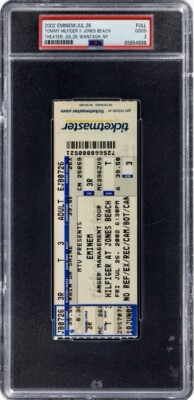 EMINEM ANGER MANAGEMENT TOUR CONCERT TICKET HILFIGER@JONES BEACH 7
