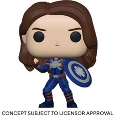 Funko Pop! : Figura Vinilo Marvel What If #968 - Traje Sigiloso Capitán Carter