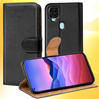 Book Case für ZTE Hülle Handy Tasche Schutzhülle Klapphülle Schutz Flip Cover