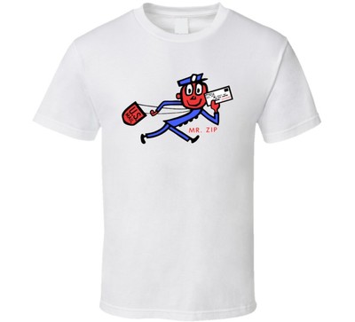 mr zip t shirt usps