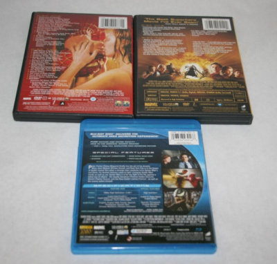 Spider-Man 1, 2 & 3 Lot of 3 Movies 2-Disc Widescreen Special Ed