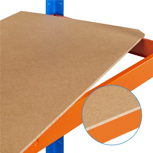 Estantería Metálica Galvanizada Estante Almacenamiento de 5 Niveles 180x120x45cm - Imagen 30 de 30