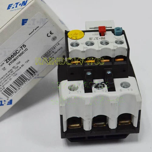 ZB65C-75 Thermal Overload Relay for Mueller/Eaton Thermal Relay NEW