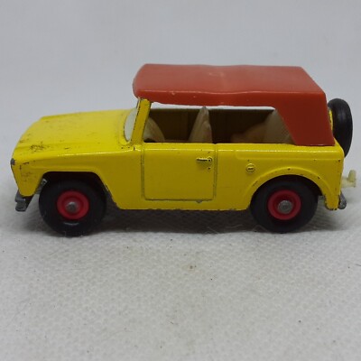 MATCHBOX 1969 No16 マッチボックス　英国製 Lesney Matchbox Superfast Field Car No. 16 1969 Yellow Made In