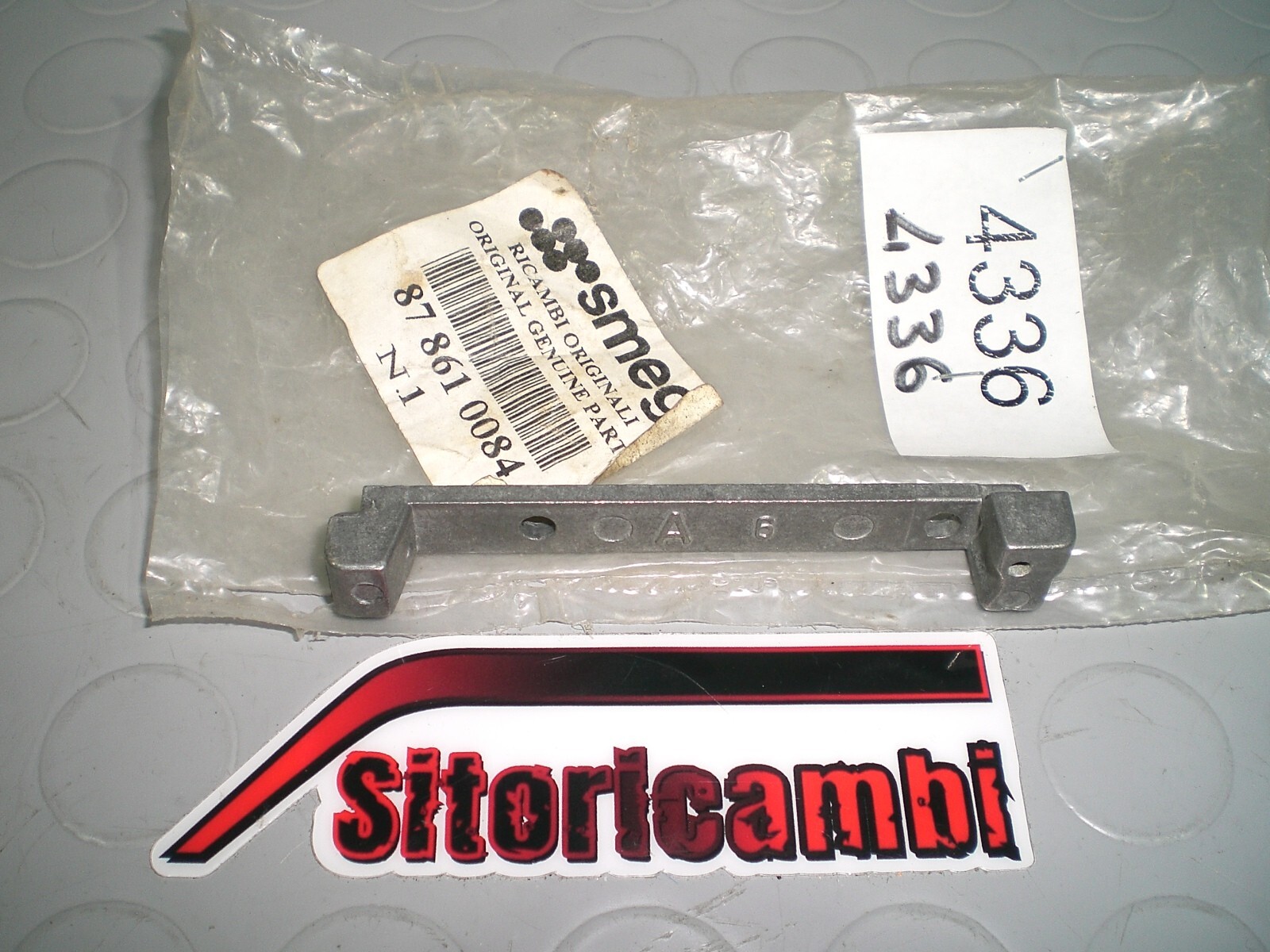 Terminal Posterior Frontalino Manopla Cocina Piano De Cocción SMEG