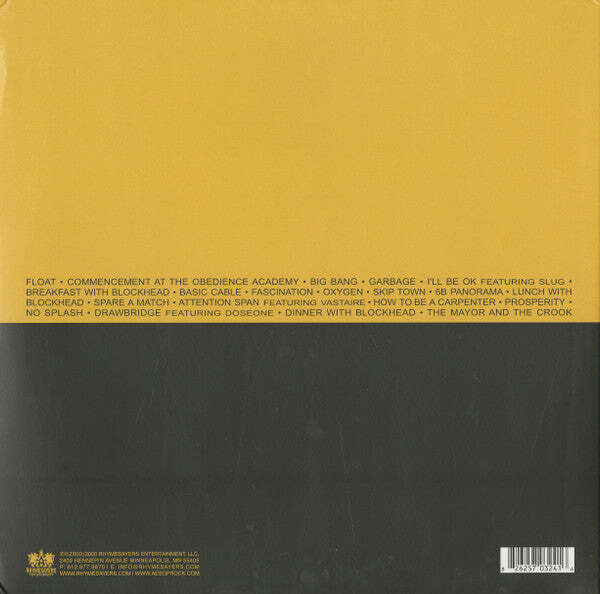 中古 Aesop Rock - Float 2LP Aesop Rock - Float (Original Pressing Double LP) Factory