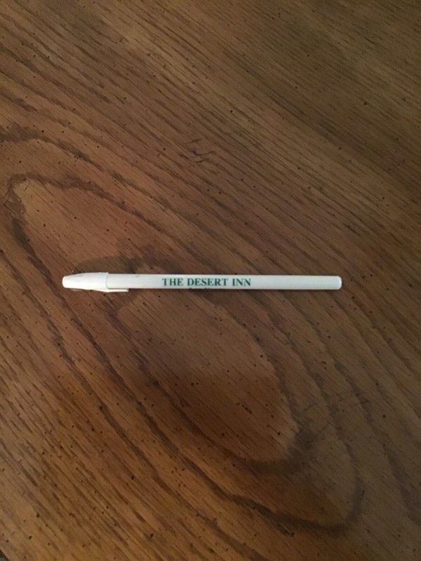 DESERT INN CASINO LAS VEGAS NEVADA HARD TO FIND LOGO PEN GREAT FOR COLLECTION 