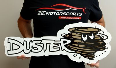 1971 Plymouth Duster Logo Steel Sign - Large 24'' X 9''