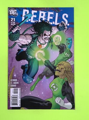 R.E.B.E.L.S. #21 Vol. 2 2010 DC Comics 7.0 Comic Book G65-182