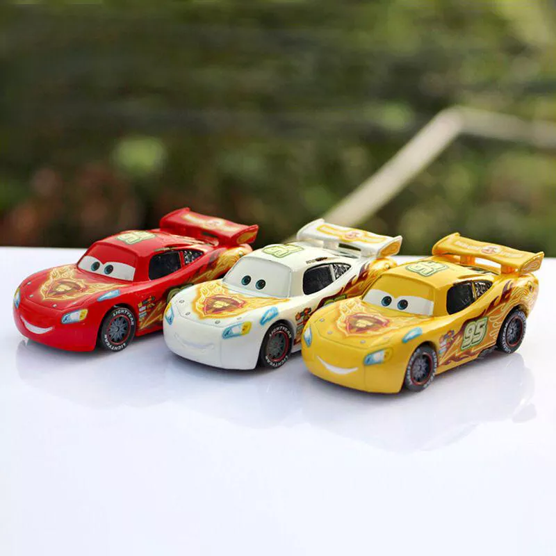 Disney Pixar Cars Diecast Racers No.95 Lightning Mcqueen Toys