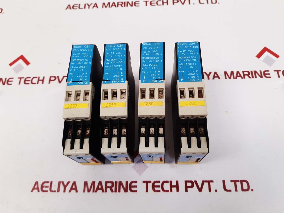 Relè Di Tensione Per Batteria Janssen BSPW 024 - 2A 250V Usato Funzionante - Foto 5
