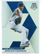 2021 Panini Mosaic Baseball Silver Prizm #79 Aroldis Chapman (Yankees)