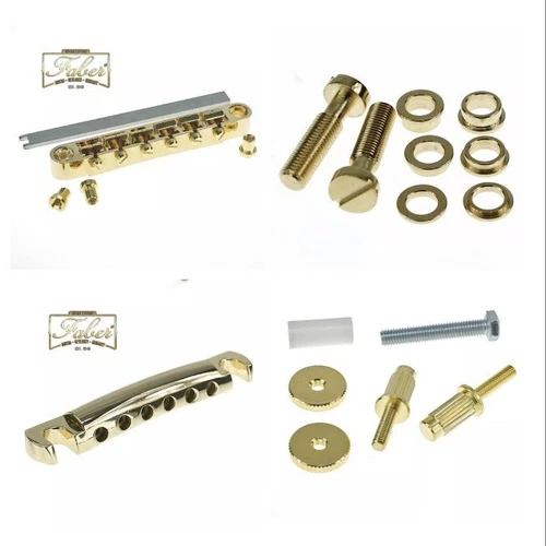 Faber MasterKit MKL-NGG Locking bridge fits Gibson Nashville Style Gold Gloss