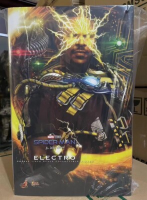 Neu auf Lager Hot Toys MMS644 SPIDER-MAN: NO WAY HOME 1/6 ELECTRO Actionfigur
