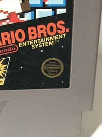 SUPER MARIO BROS Nintendo NES Game Cartridge ONLY 1985 Authentic 5 Screw TESTED
