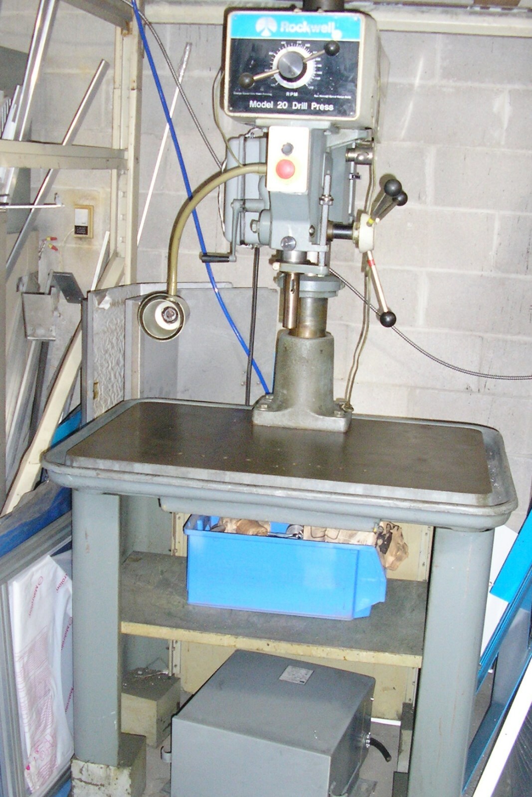 Rockwell Model 20 Drill Press 11/2 H.P eBay