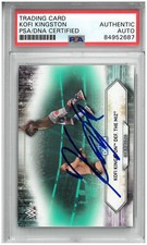 KOFI KINGSTON SIGNED AUTOGRAPH SLABBED WWE 2021 TOPPS CARD PSA DNA