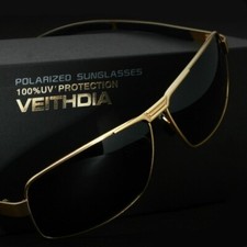 Aluminum Polarized Photochromic Sunglasses Men Classic Glasses Driving Eyewear